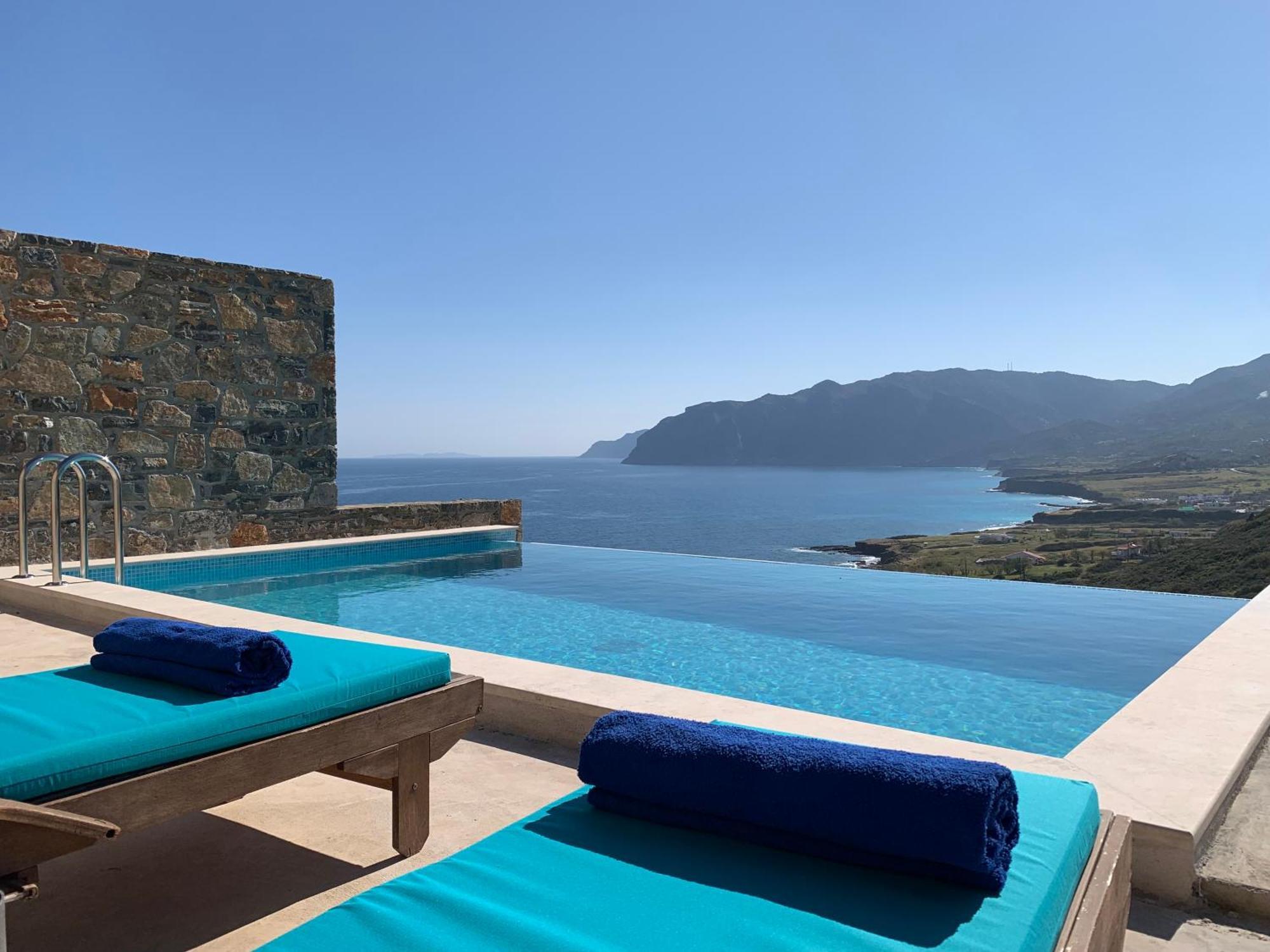 Petra Nova Villas Mokhlos Bagian luar foto